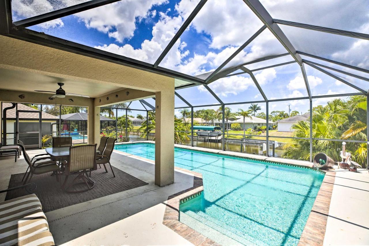 Cape Coral Canalfront Home With Pool And Dock Exterior photo