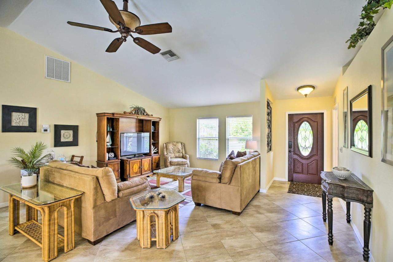 Cape Coral Canalfront Home With Pool And Dock Exterior photo