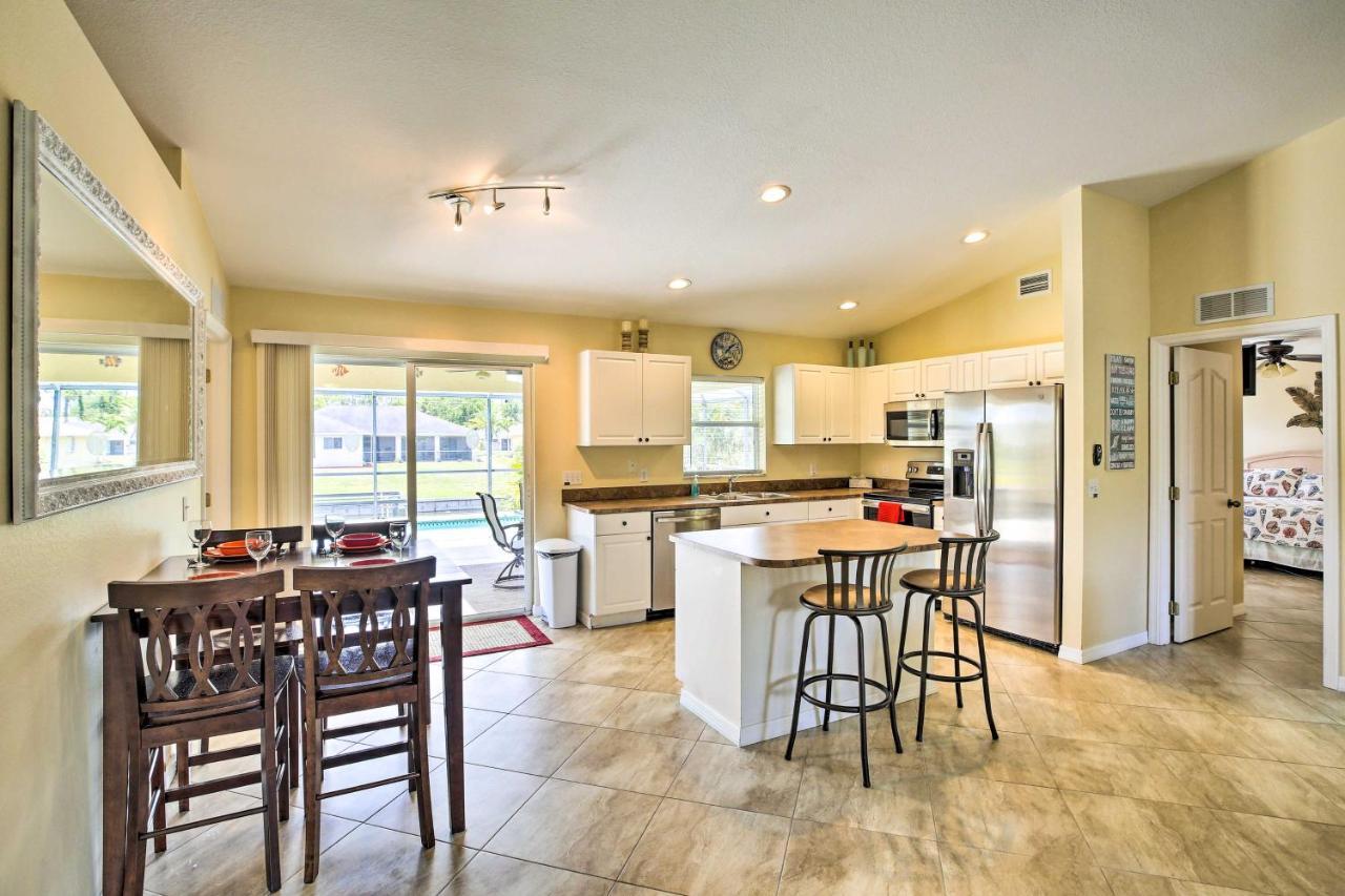 Cape Coral Canalfront Home With Pool And Dock Exterior photo