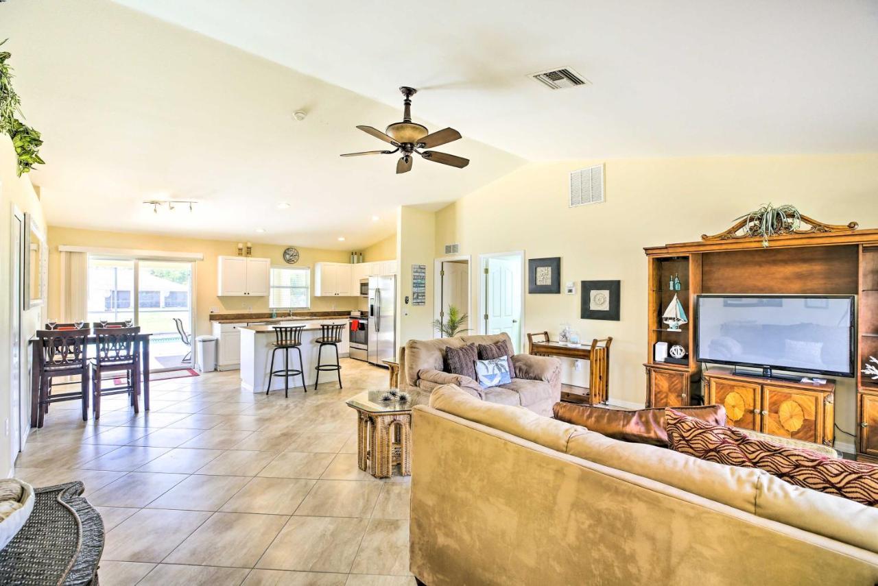 Cape Coral Canalfront Home With Pool And Dock Exterior photo