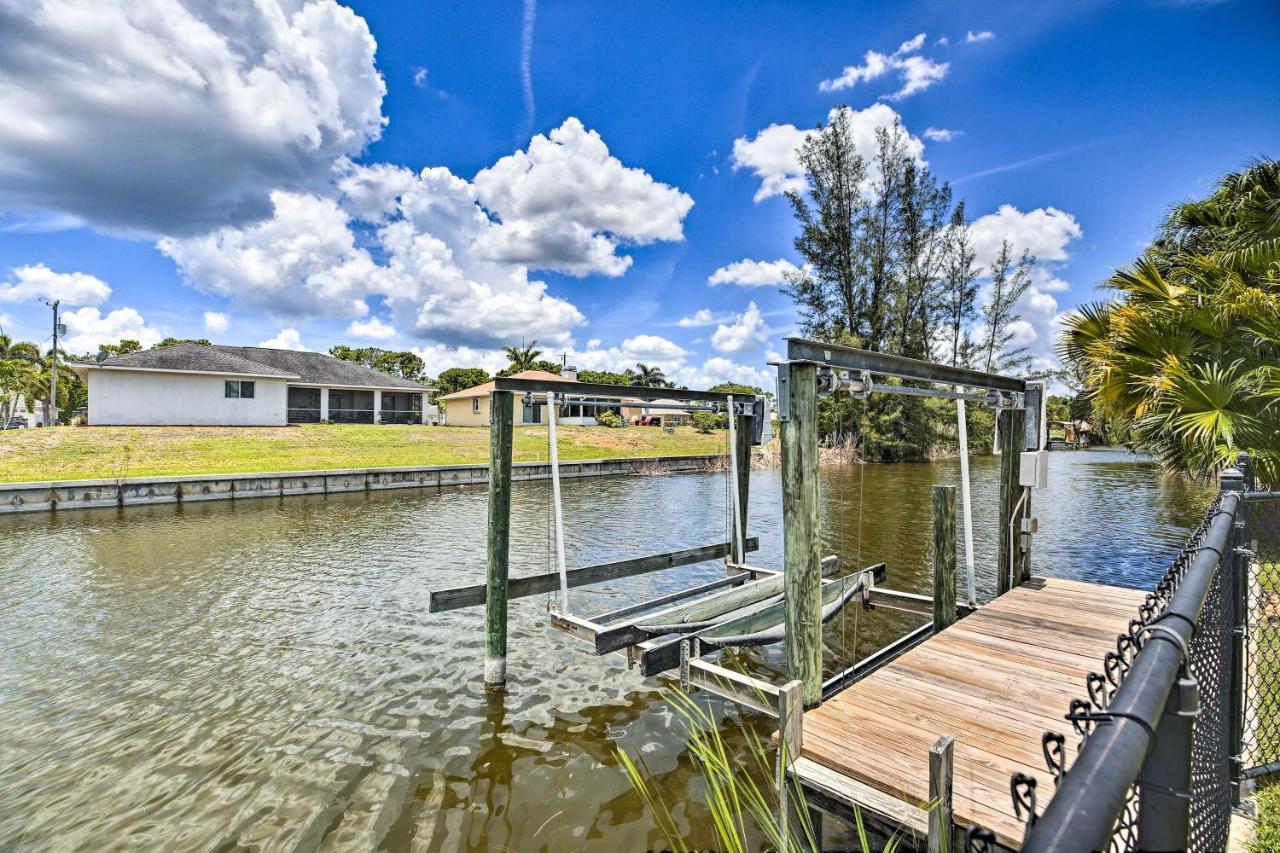 Cape Coral Canalfront Home With Pool And Dock Exterior photo